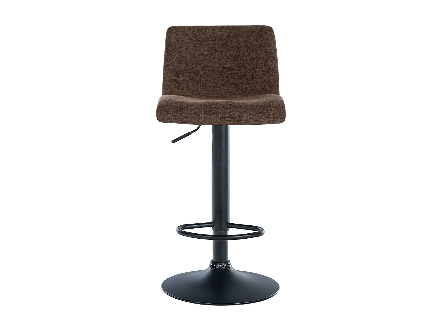 Lot de 2 tabourets métal marron 39 x 36 x 84 cm 10_0004050