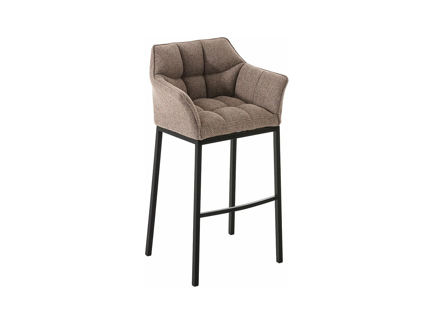 Tabouret de bar chaise métal marron 64 x 48 x 110 cm 10_0004705