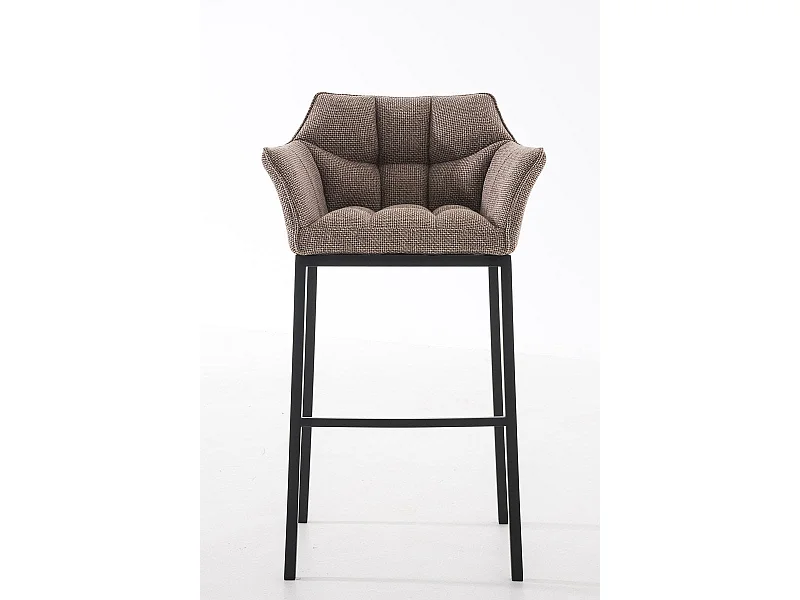 Tabouret de bar chaise métal marron 64 x 48 x 110 cm 10_0004705