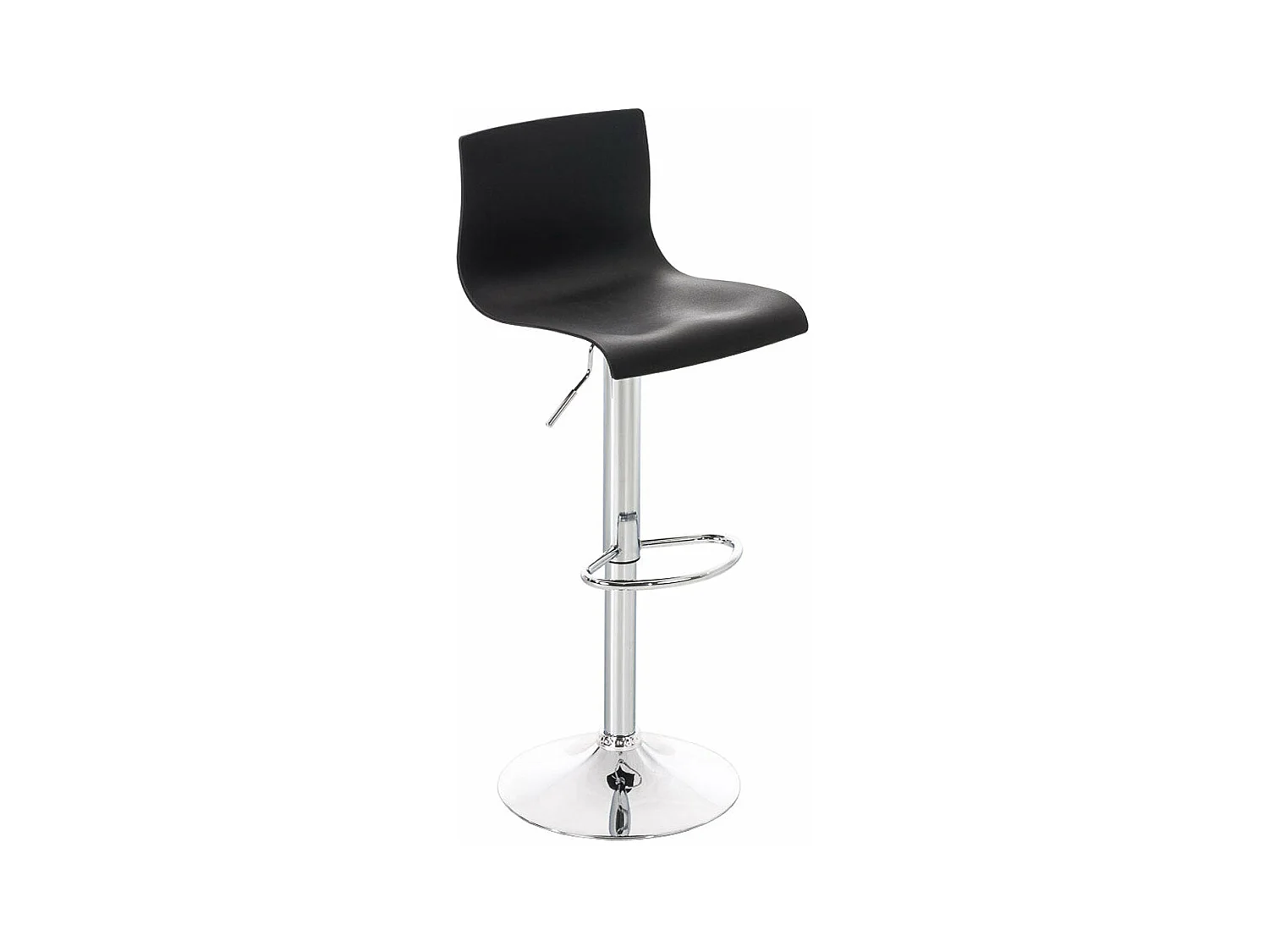 Tabouret de bar x1 métal argentée 39 x 36 x 84 cm 10_0004937