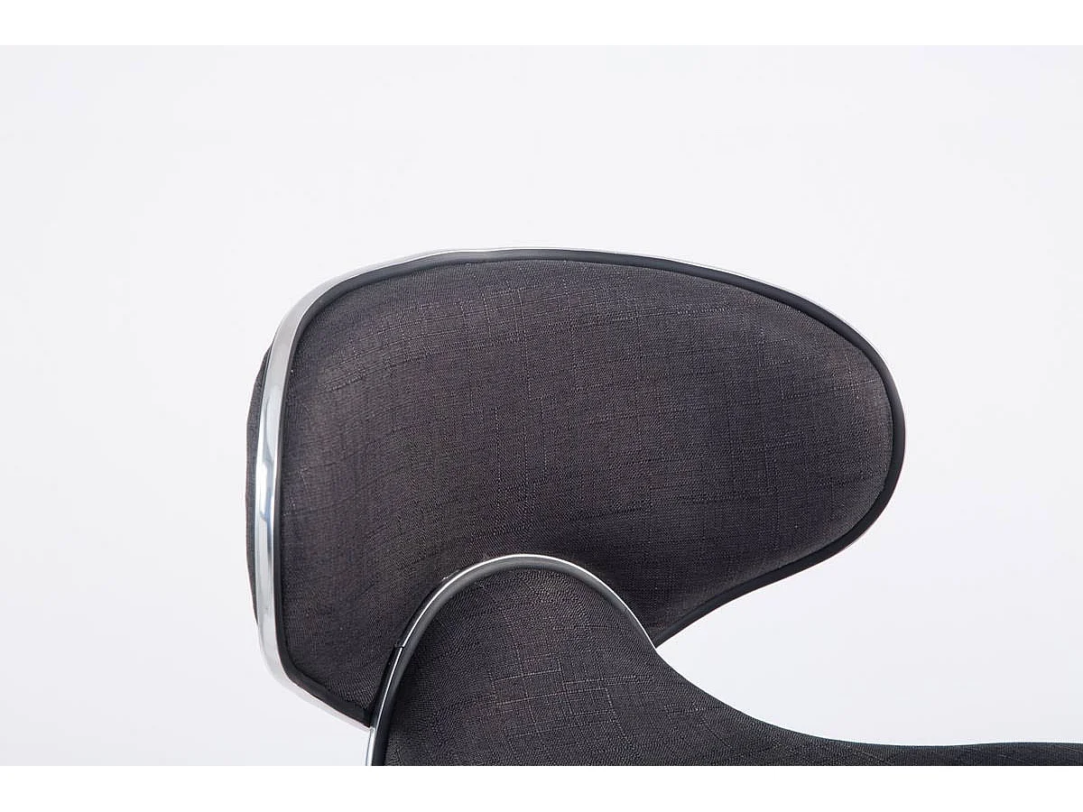 Lot de 2 tabourets métal grise 46 x 49 x 88 cm 10_0004267