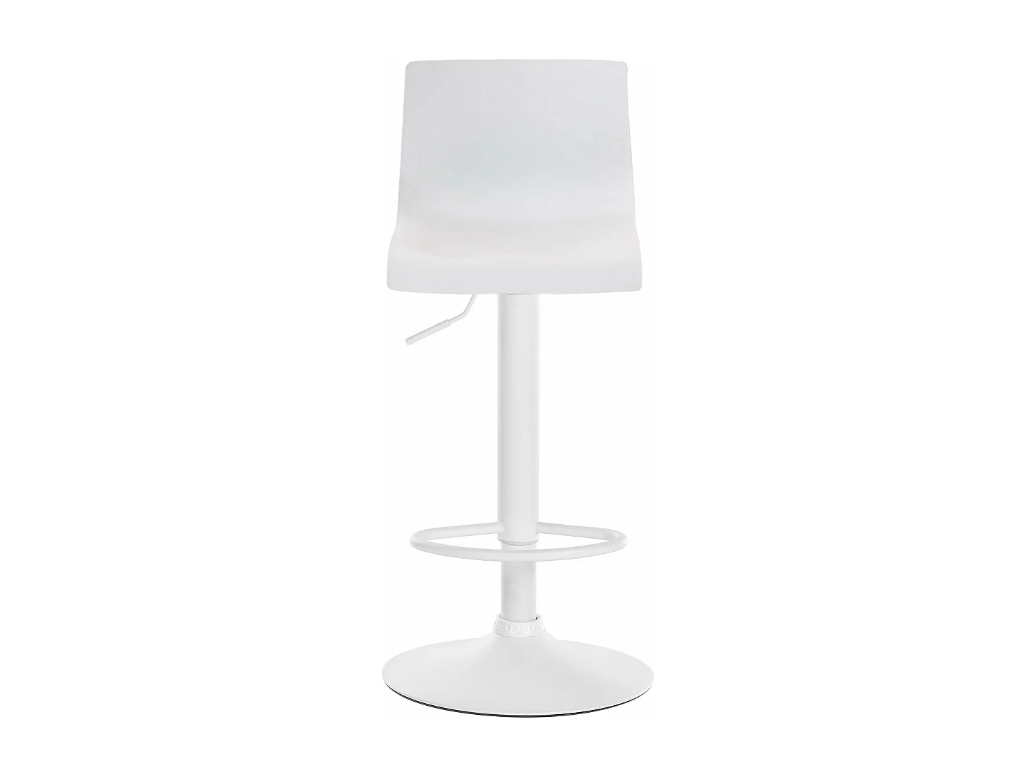 Tabouret de bar x1 métal blanche 39 x 36 x 84 cm 10_0004982