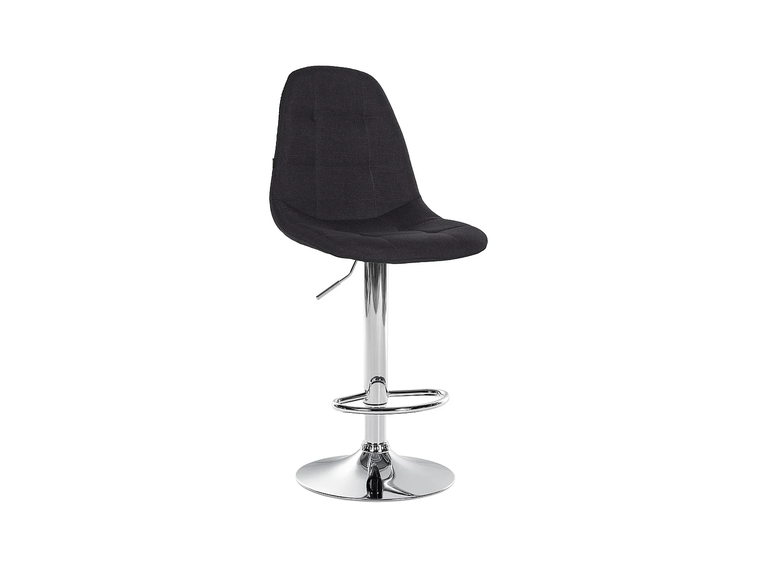 Tabouret de bar x1 métal argentée 47 x 56 x 99 cm 10_0004847