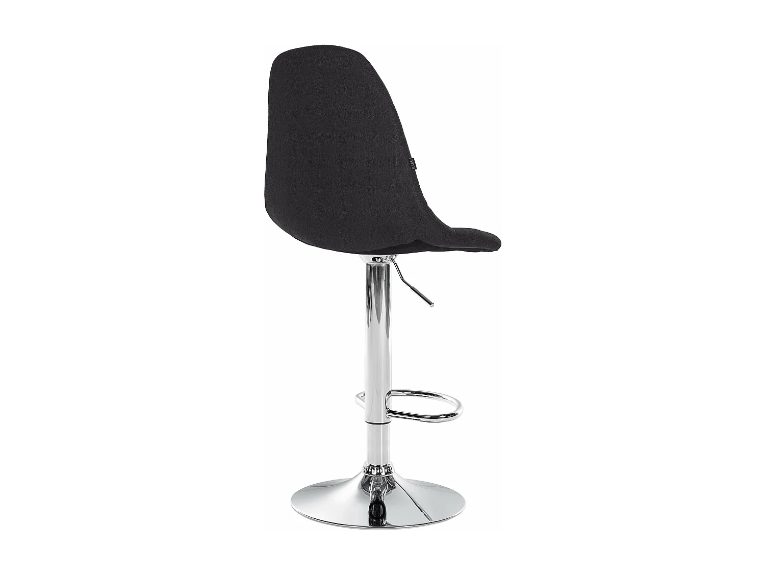 Tabouret de bar x1 métal argentée 47 x 56 x 99 cm 10_0004847