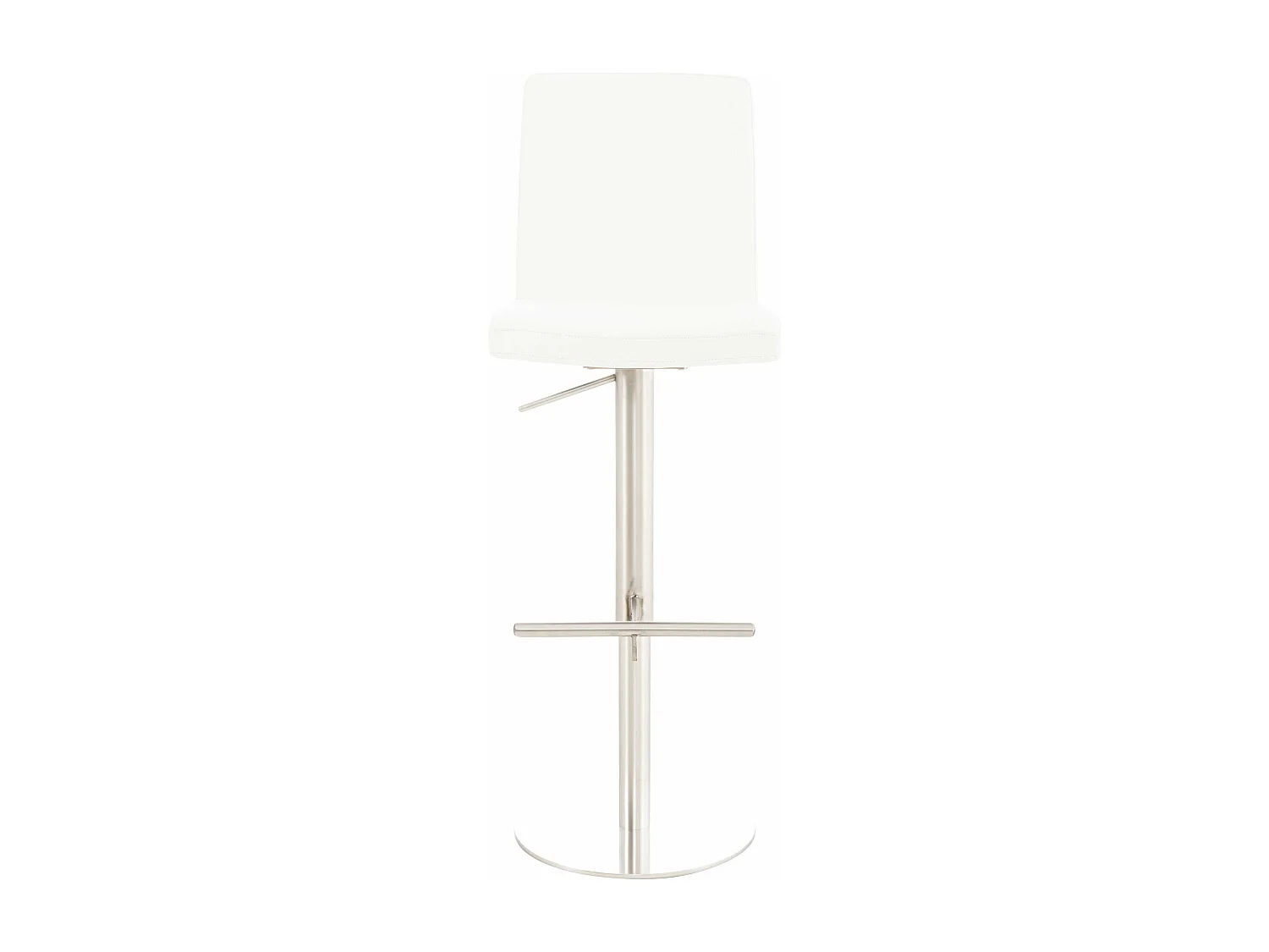Tabouret de bar x1 métal blanche 40 x 49 x 93 cm 10_0004563