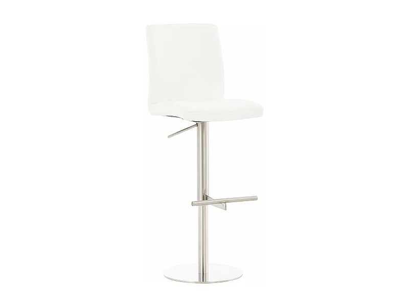Tabouret de bar x1 métal blanche 40 x 49 x 93 cm 10_0004563