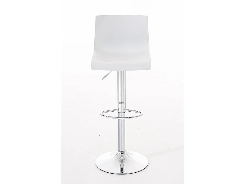 Tabouret de bar avec métal blanche 39 x 36 x 84 cm 10_0004936