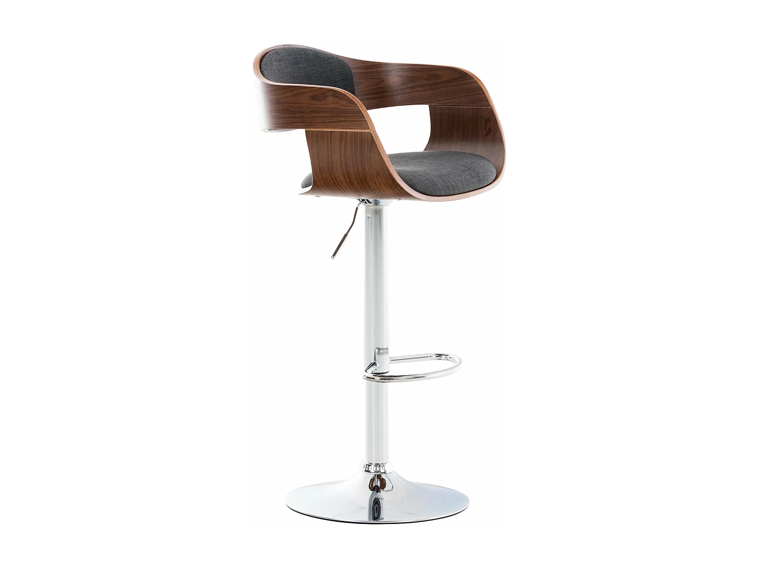 Tabouret de bar x1 bois marron 50 x 48 x 88 cm 10_0005047