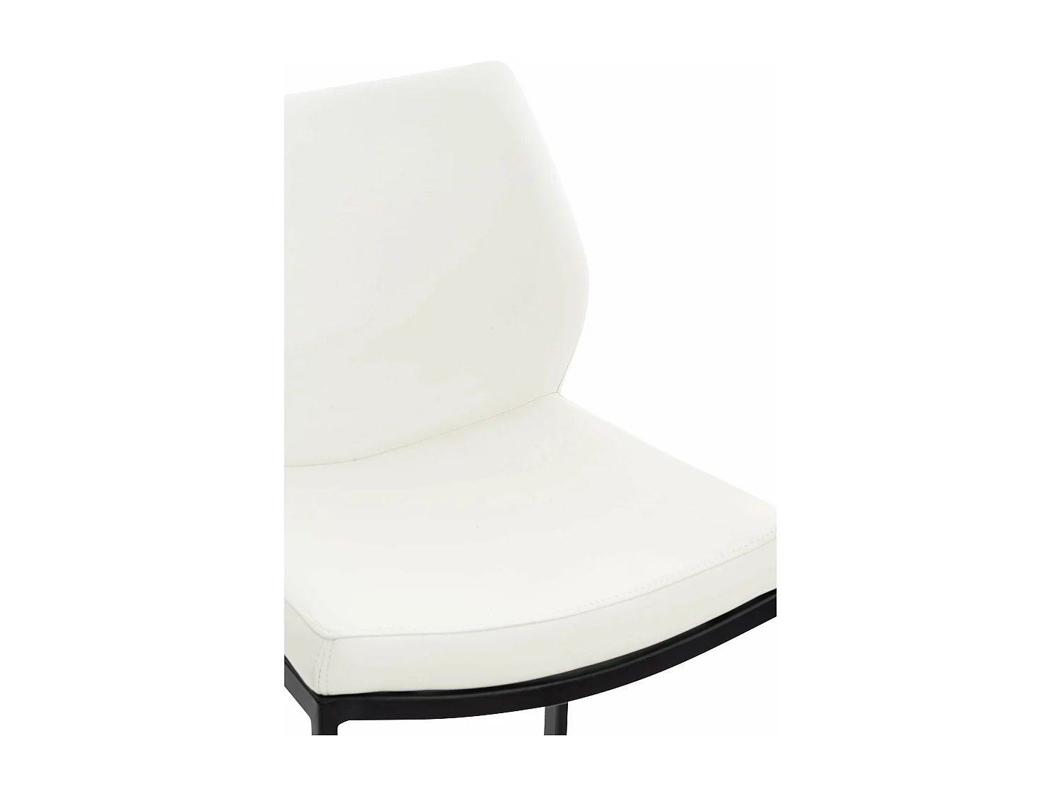 Tabouret de bar x1 métal blanche 47 x 53 x 107 cm 10_0005202