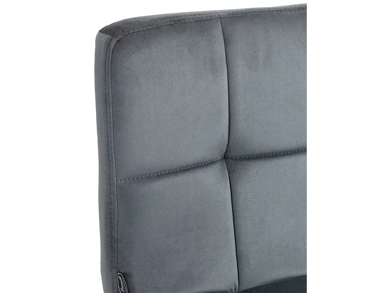 Tabouret de bar chaise métal grise 46 x 47 x 94 cm 10_0005331