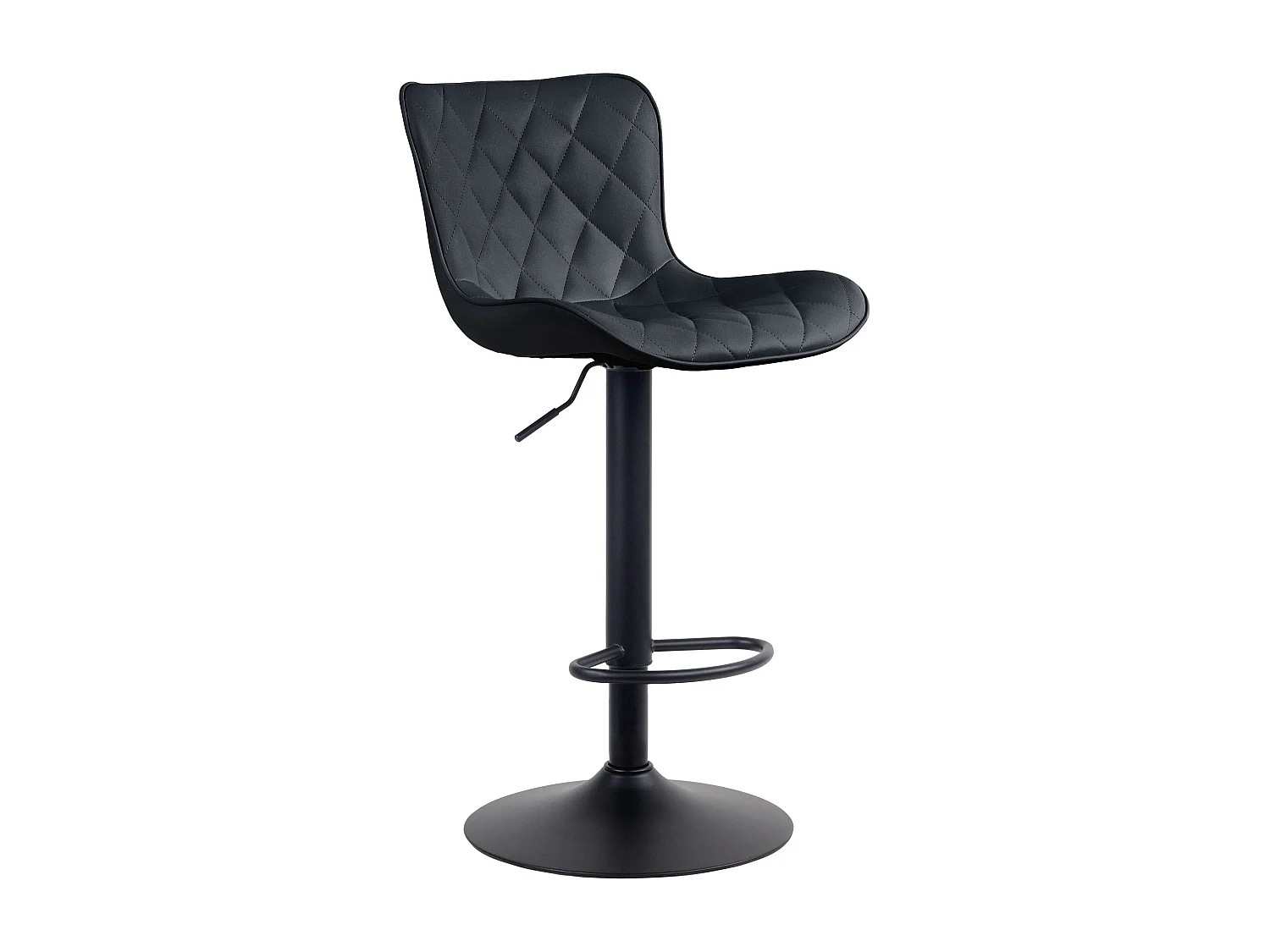 Tabouret de bar x1 métal argentée 48 x 54 x 83 cm 10_0004855