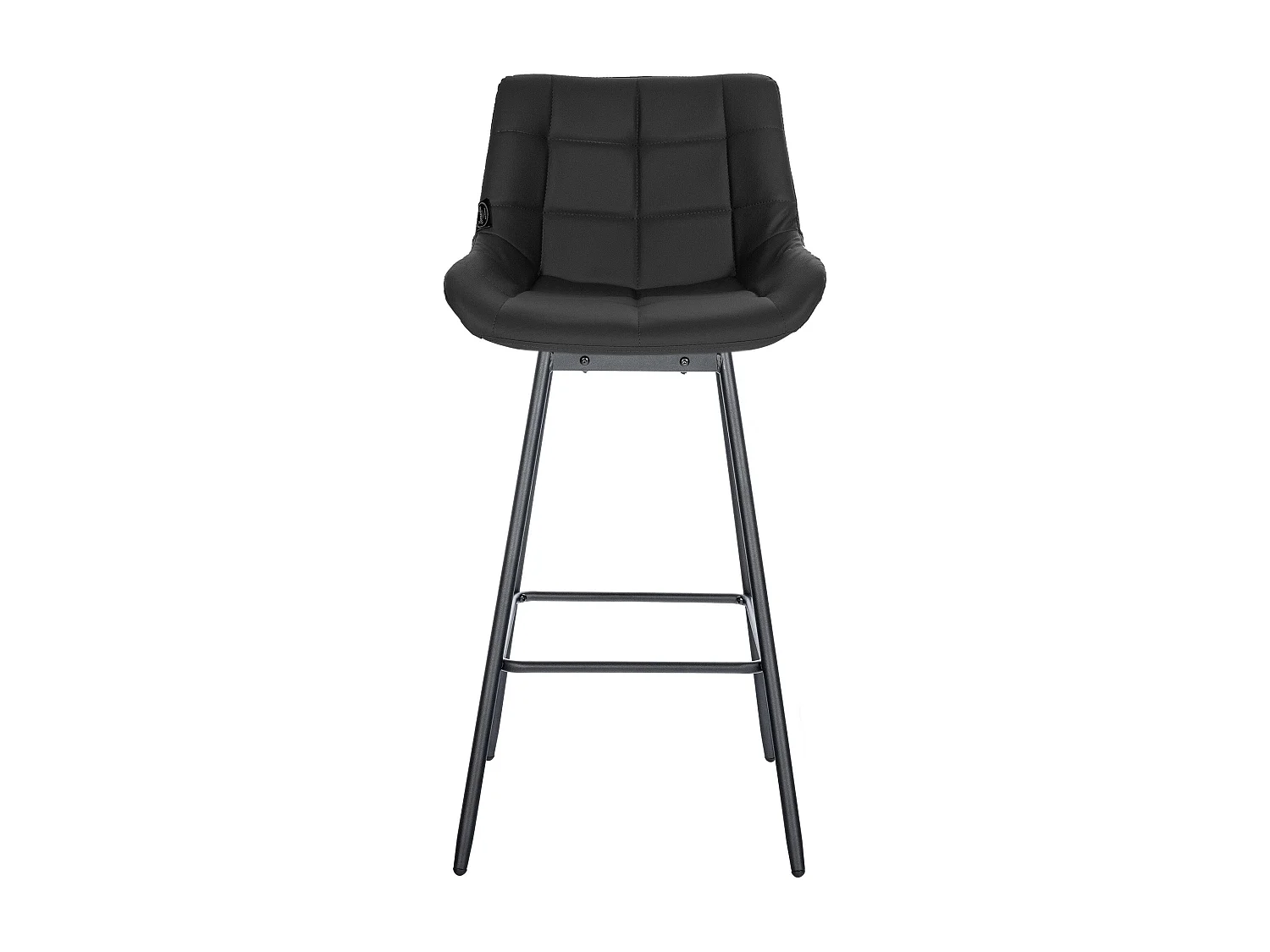 Tabouret de bar pivotant métal argentée 49 x 56 x 105 cm 10_0005469