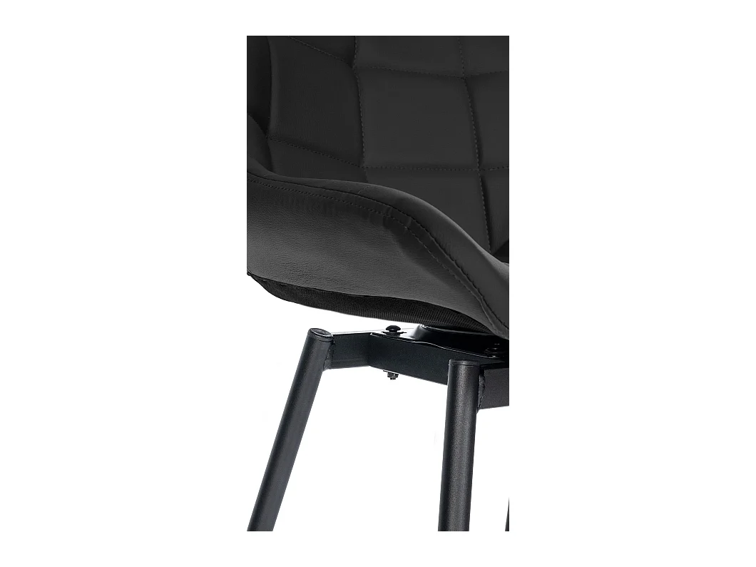 Tabouret de bar pivotant métal argentée 49 x 56 x 105 cm 10_0005469