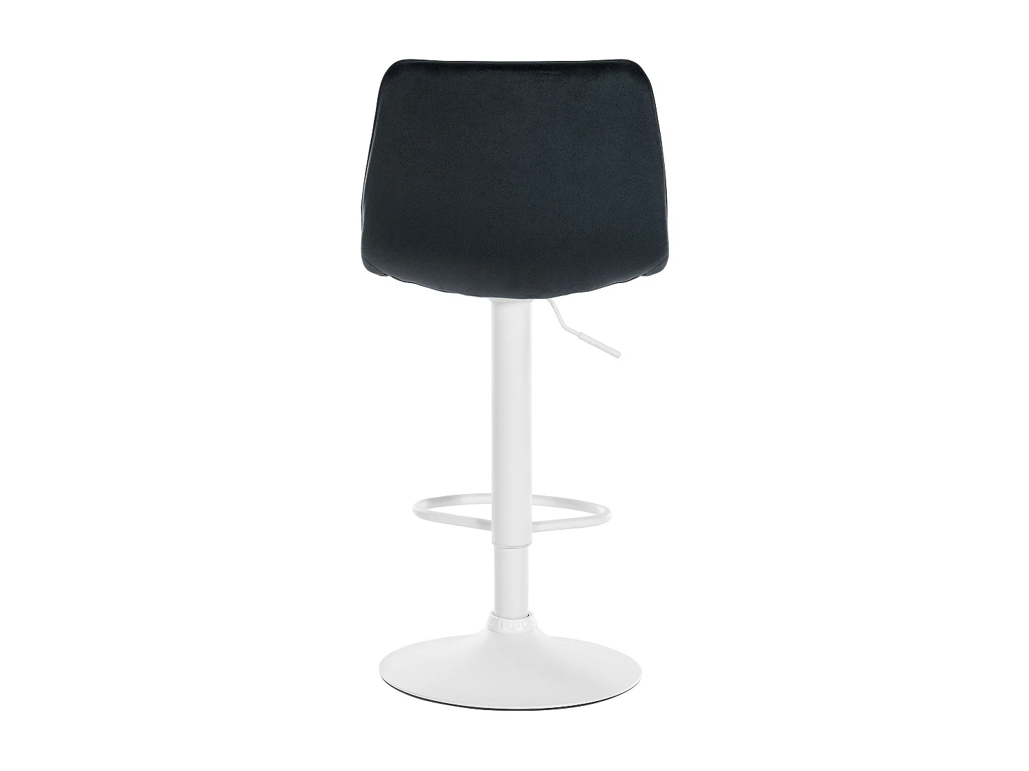 Lot de 2 tabourets métal argentée 45 x 46 x 89 cm 10_0004308