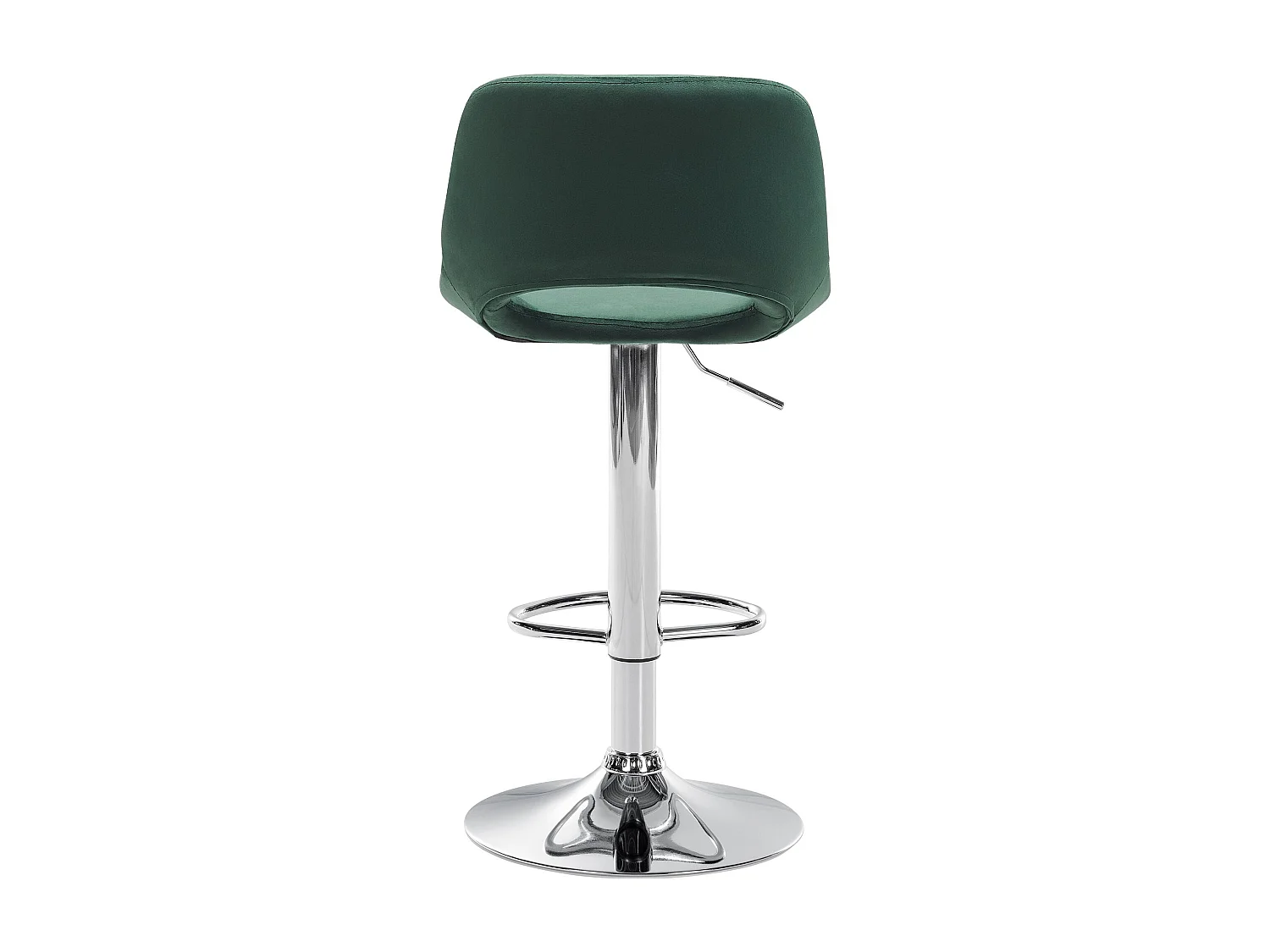 Tabouret de bar chaise métal argentée 42 x 46 x 86 cm 10_0004592