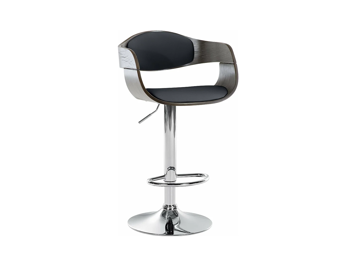 Tabouret de bar x1 bois marron 50 x 48 x 88 cm 10_0005040