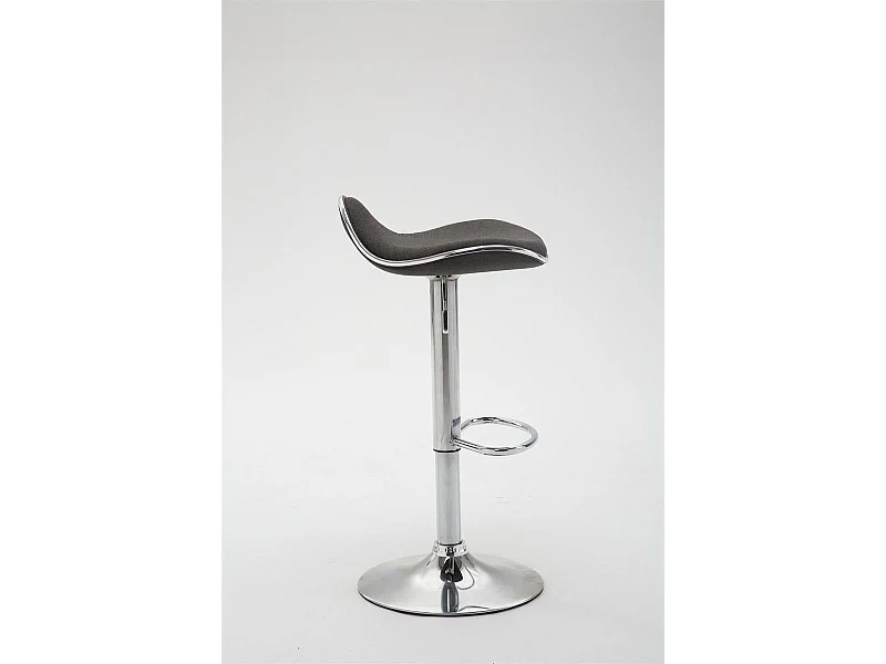 Tabouret de bar x1 métal grise 45 x 45 x 71 cm 10_0005388