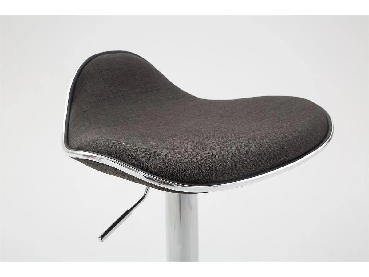 Tabouret de bar x1 métal grise 45 x 45 x 71 cm 10_0005388