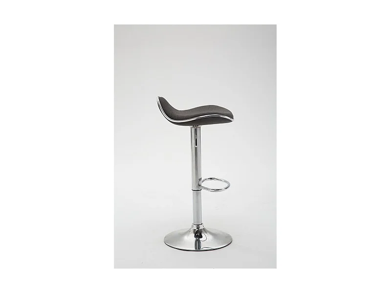 Tabouret de bar x1 métal grise 45 x 45 x 71 cm 10_0005388