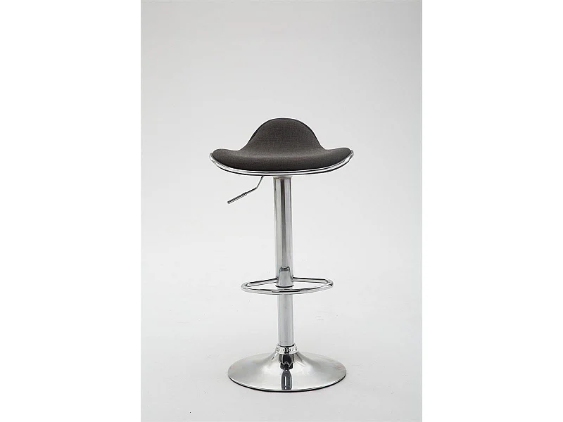 Tabouret de bar x1 métal grise 45 x 45 x 71 cm 10_0005388