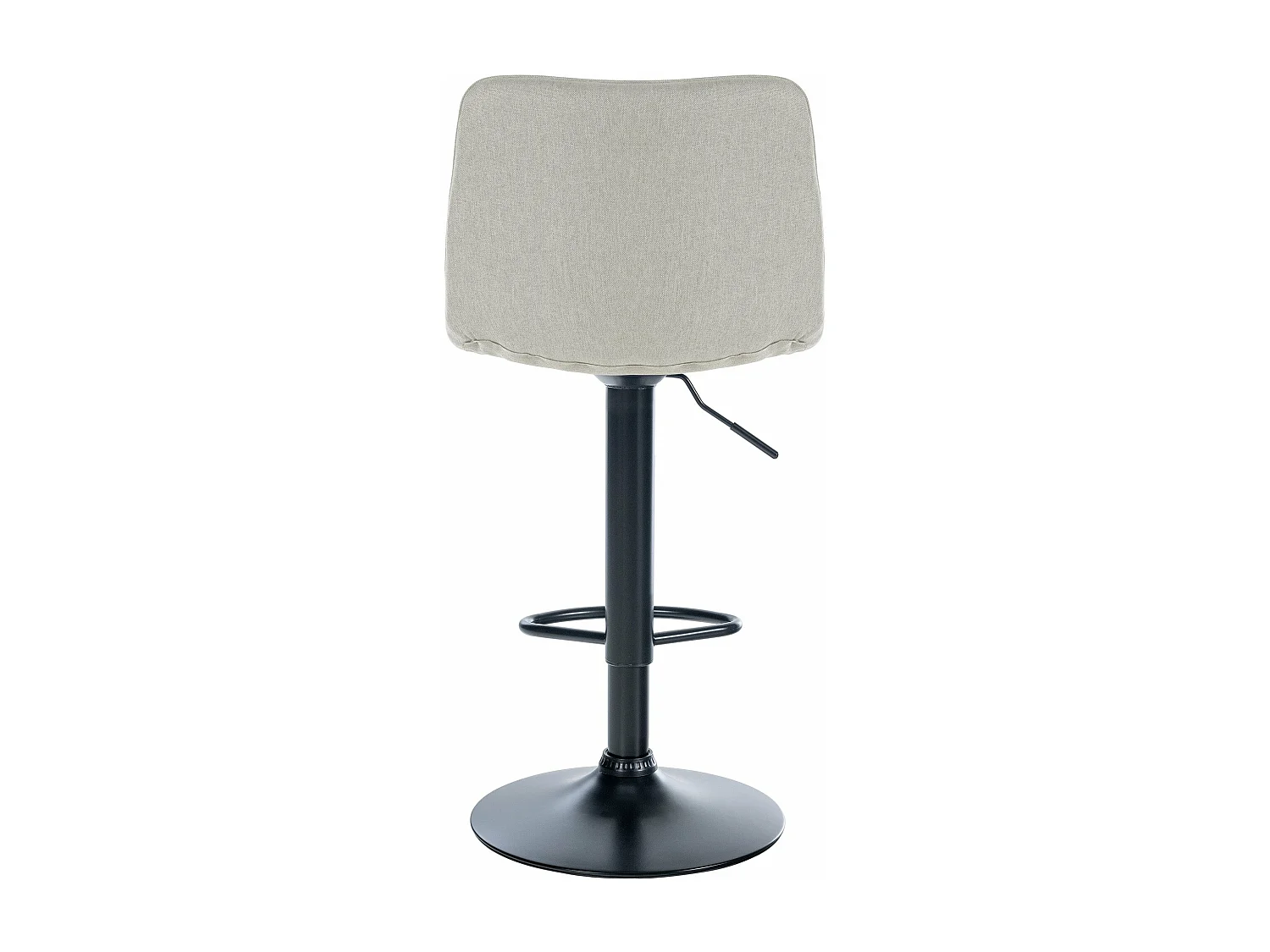 Lot de 2 tabourets métal crème 45 x 46 x 89 cm 10_0004309