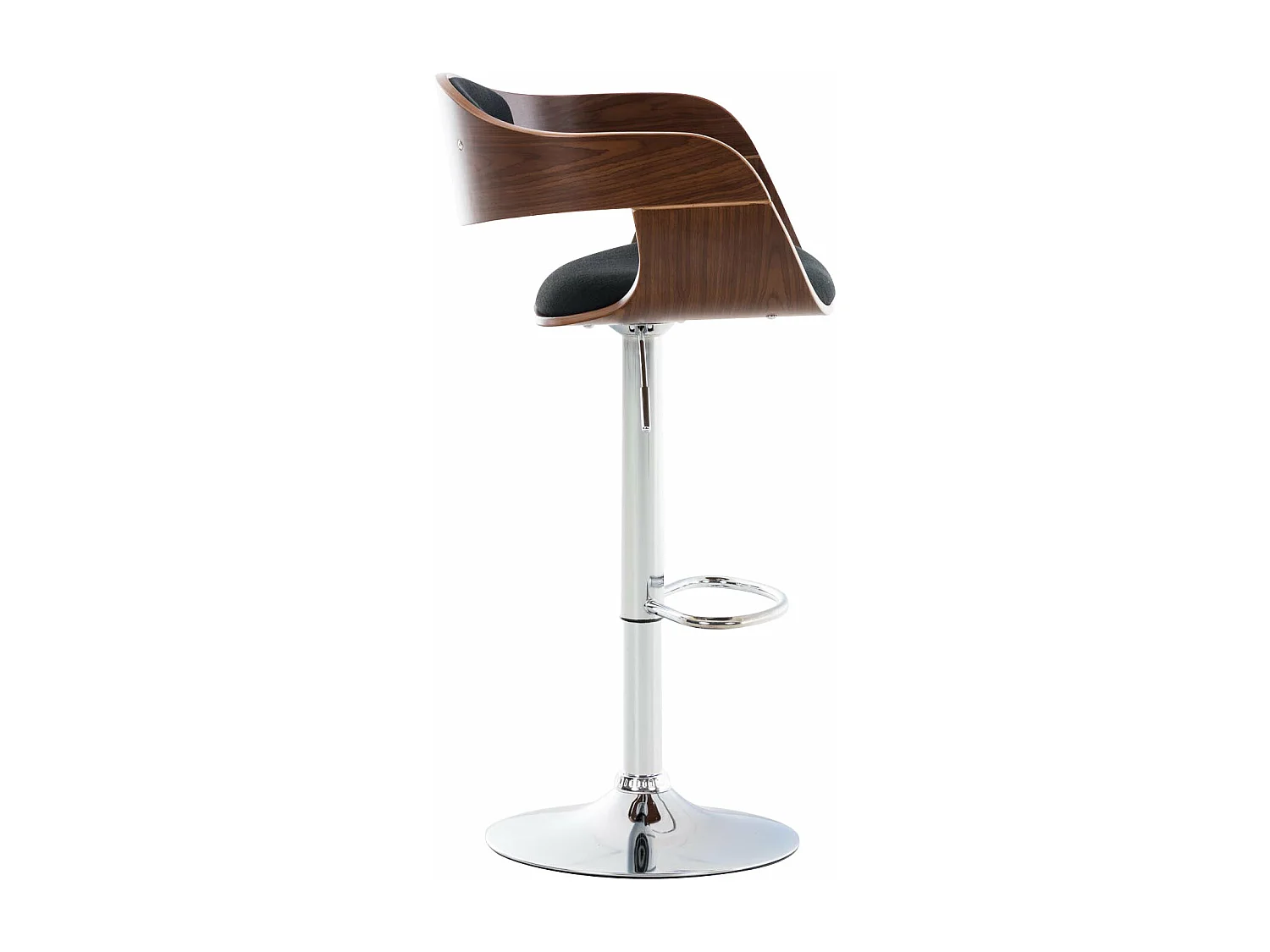 Tabouret de bar x1 bois marron 50 x 48 x 88 cm 10_0005044
