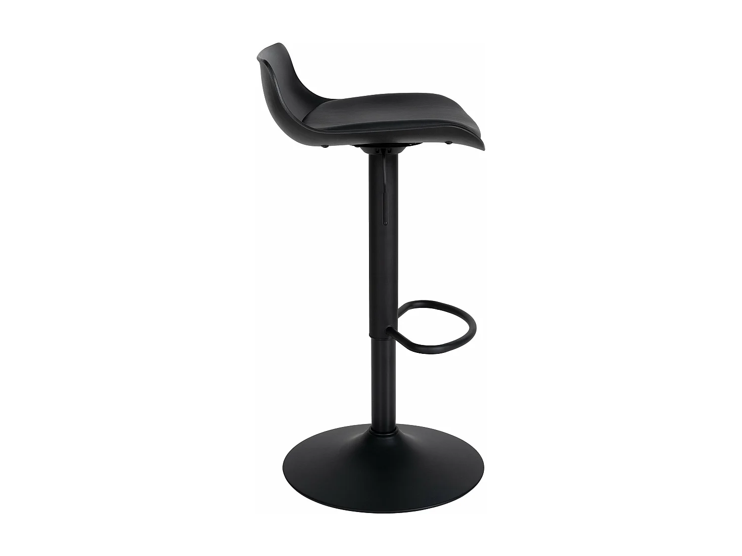 Tabouret de bar x1 métal argentée 43 x 44 x 68.5 cm 10_0004536