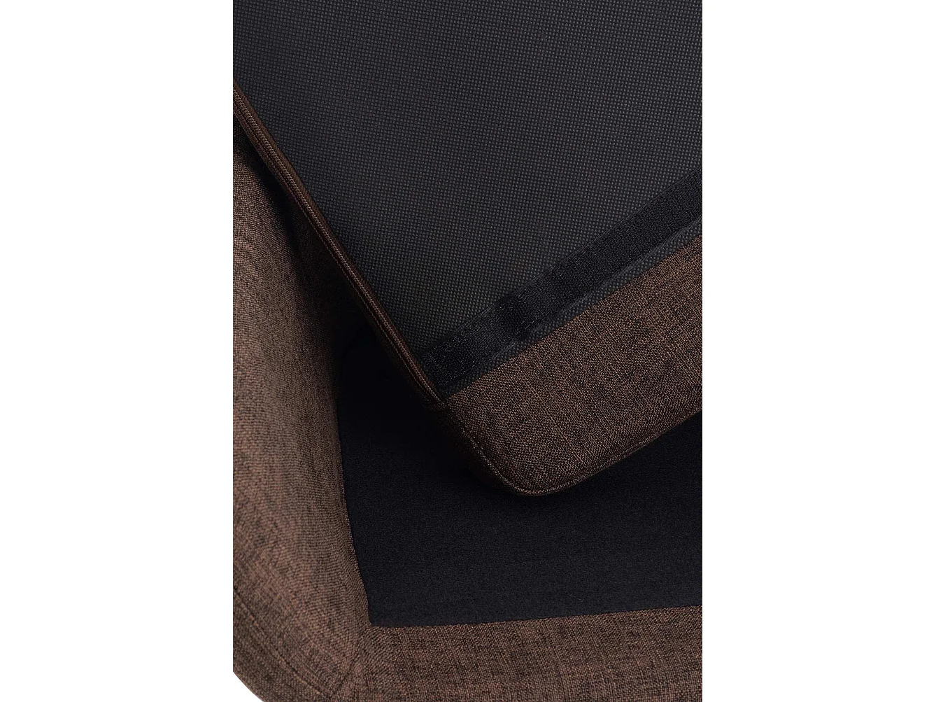 Lot de 2 tabourets métal marron 55 x 46 x 99 cm 10_0004171