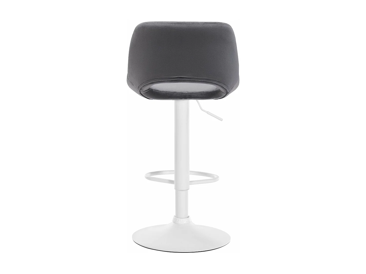 Tabourets de bar chaises métal blanche 42 x 46 x 86 cm 10_0004091