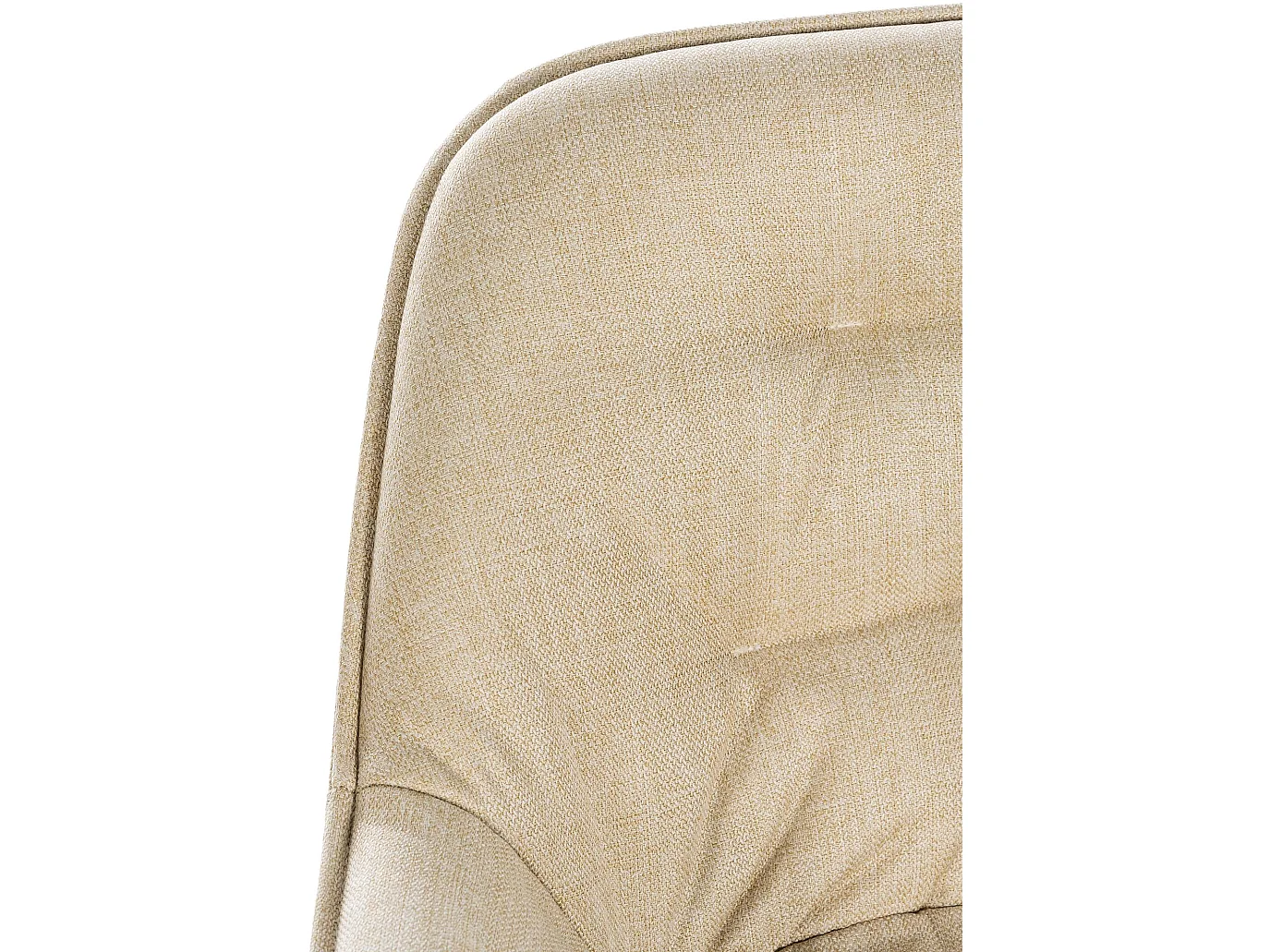 Lot de 2 tabourets métal crème 54 x 57.5 x 93.5 cm 10_0004167