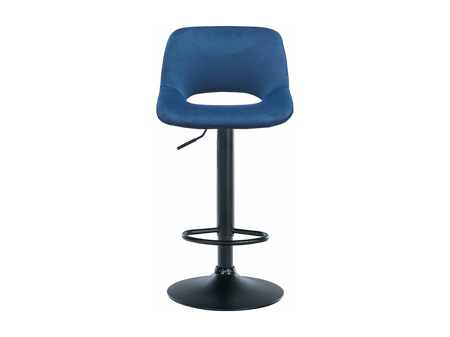 Tabourets de bar chaises métal bleue 42 x 46 x 86 cm 10_0004080