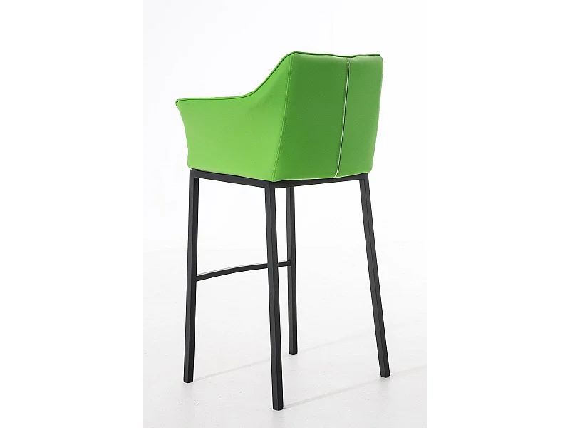 Tabouret de bar chaise métal argentée 64 x 48 x 110 cm 10_0004687