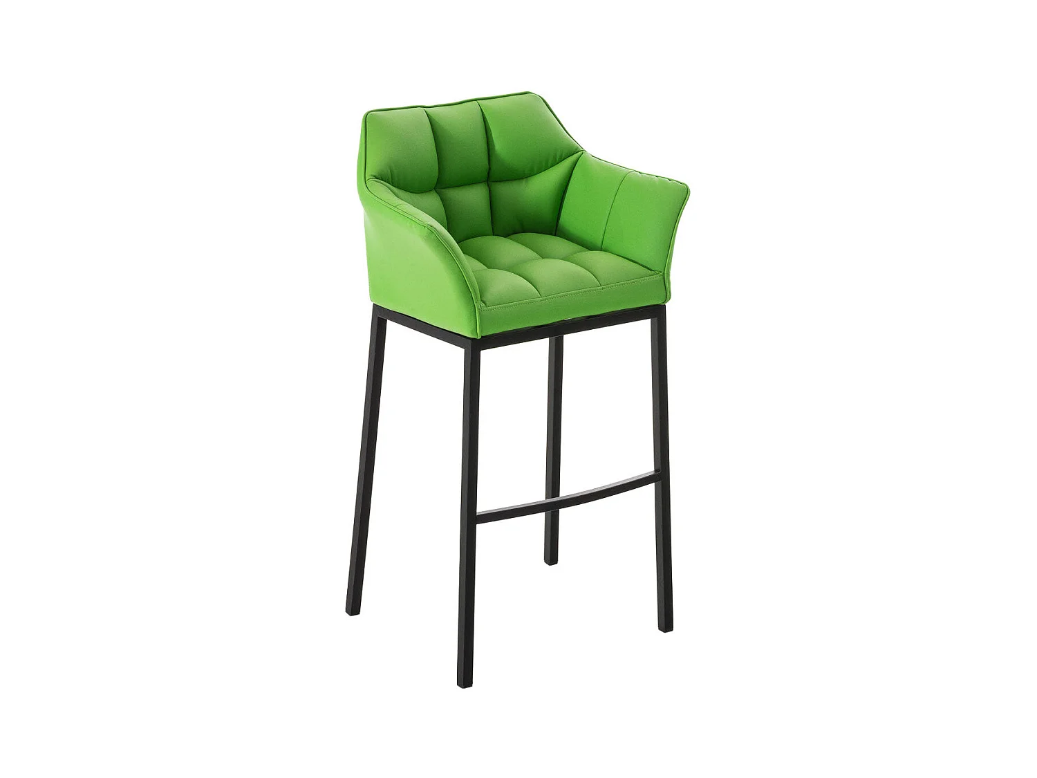 Tabouret de bar chaise métal argentée 64 x 48 x 110 cm 10_0004687