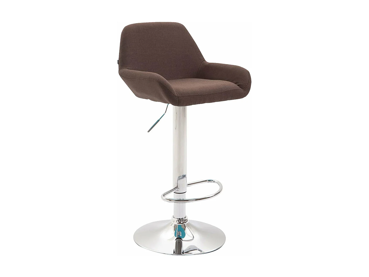 Lot de 2 tabourets métal blanche 51 x 52 x 89 cm 10_0004038