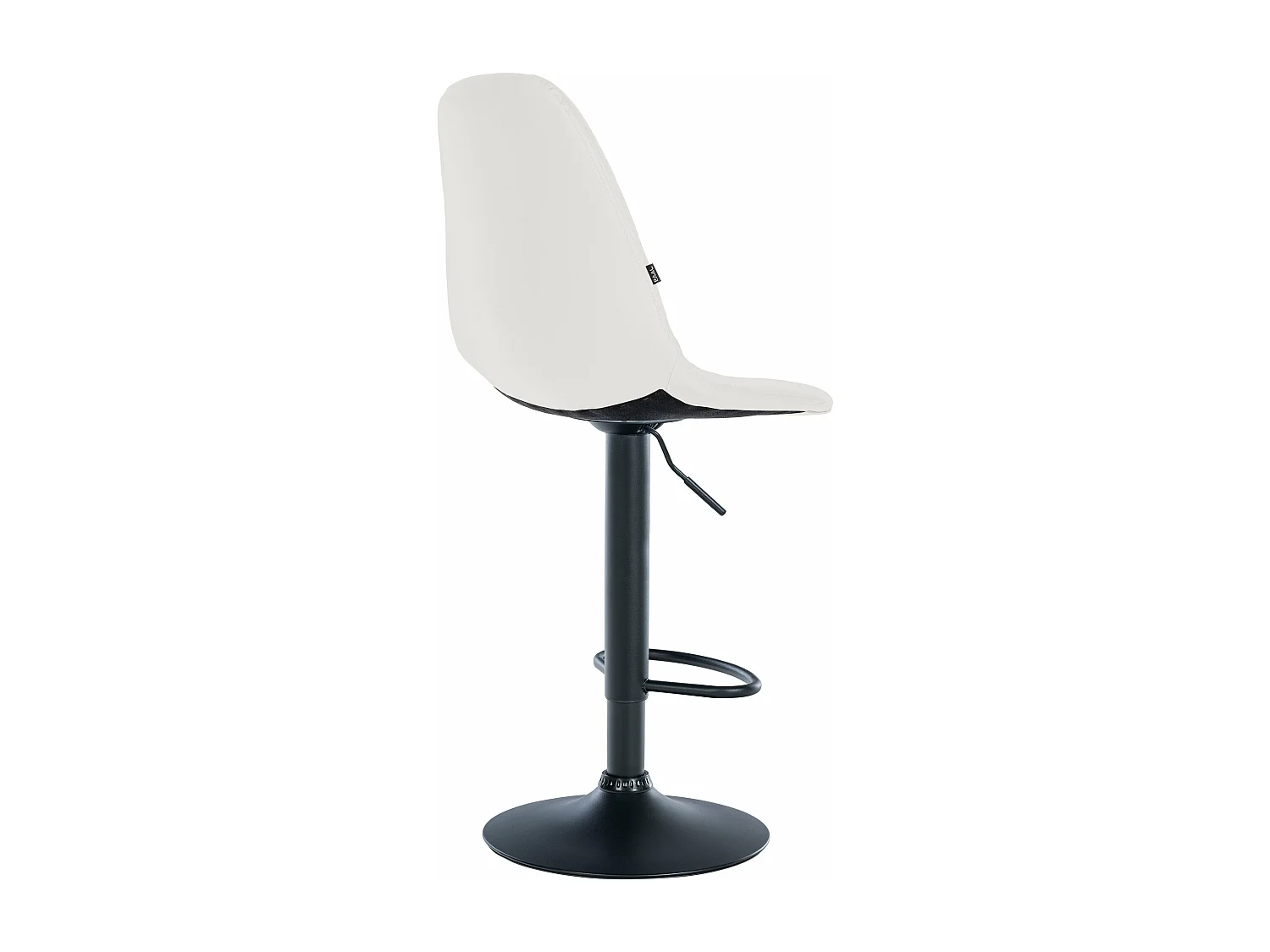 Tabouret de bar x1 métal blanche 47 x 56 x 58 cm 10_0004819