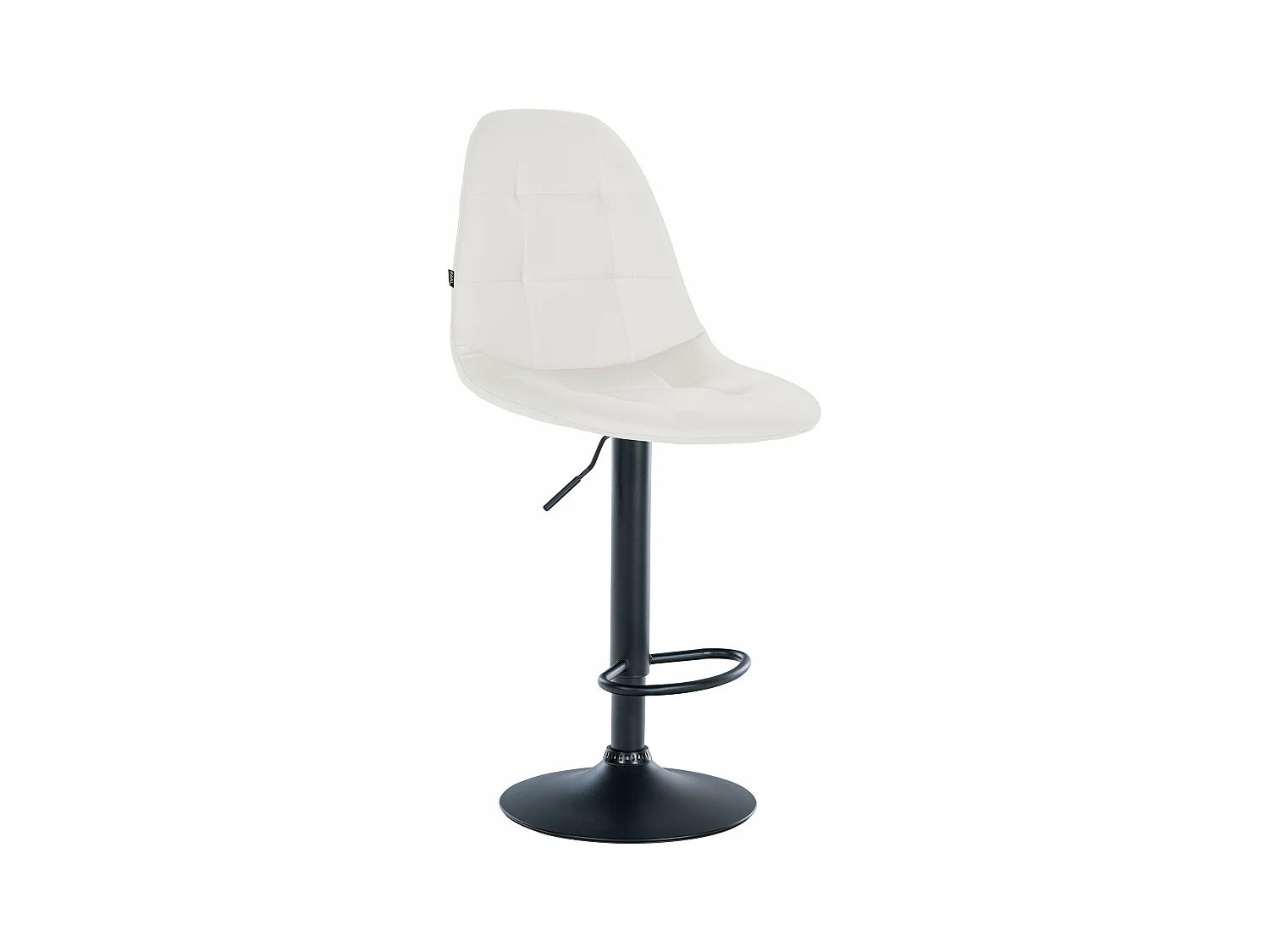 Tabouret de bar x1 métal blanche 47 x 56 x 58 cm 10_0004819