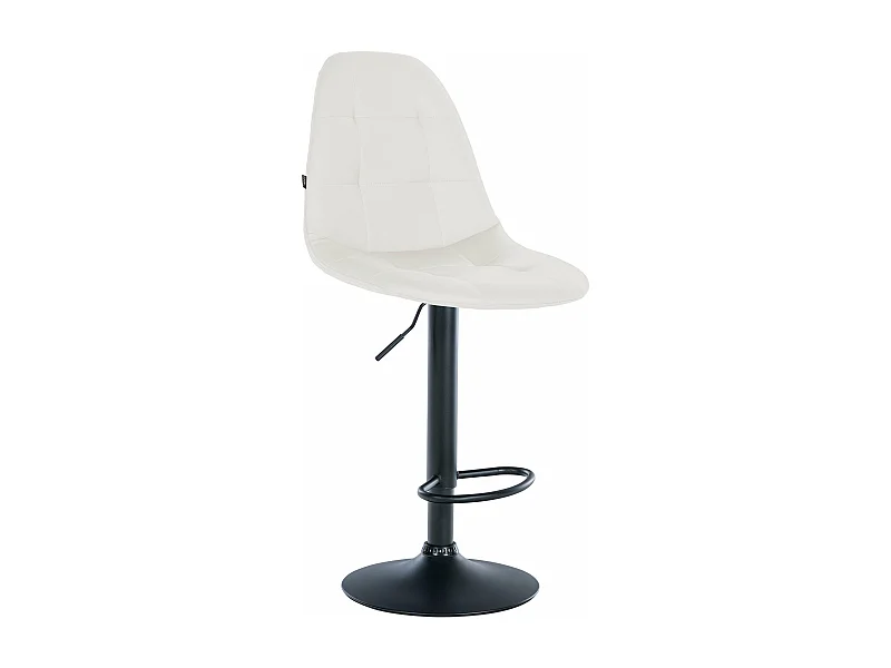 Tabouret de bar x1 métal blanche 47 x 56 x 58 cm 10_0004819