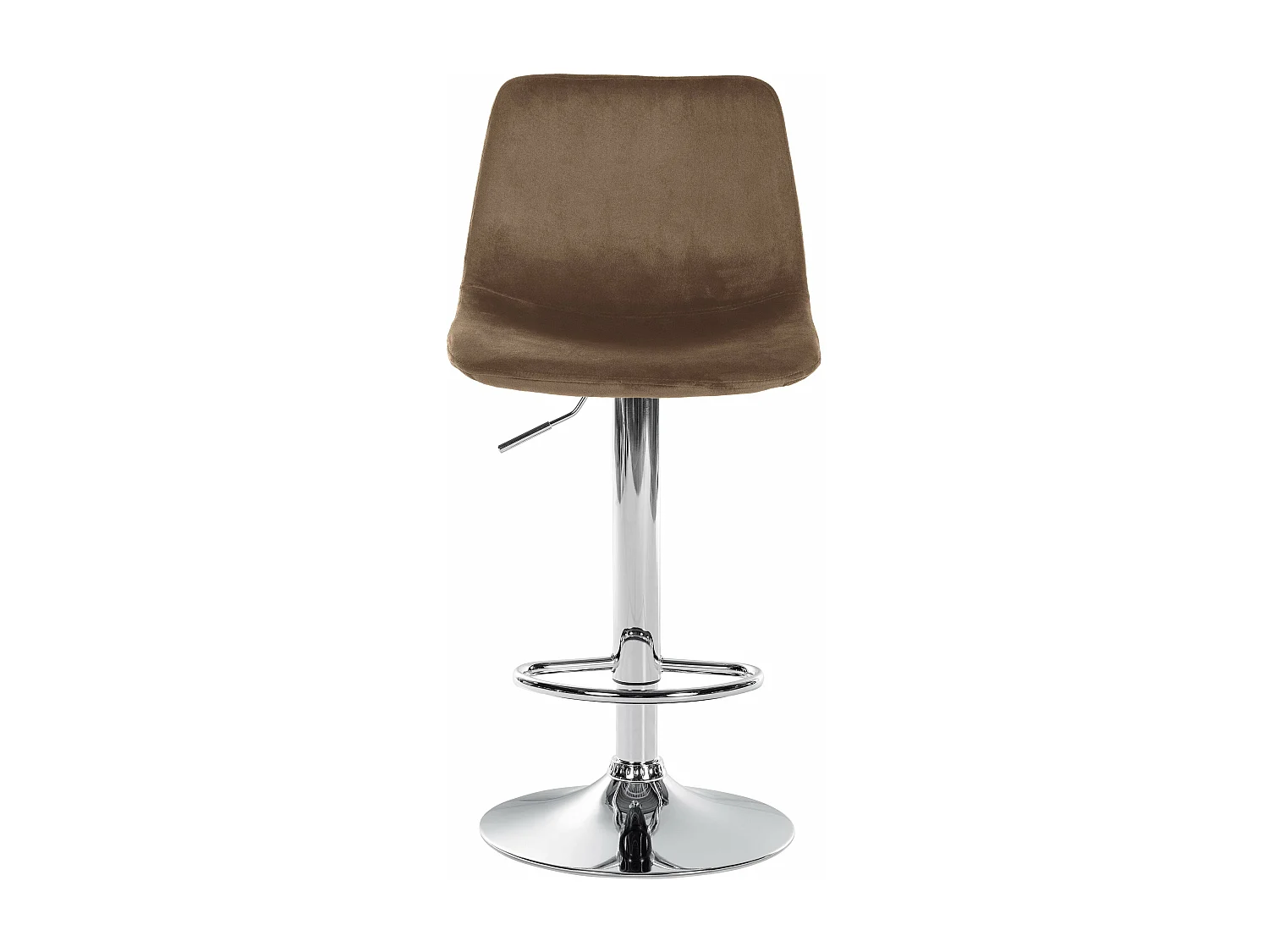 Tabouret de bar x1 métal marron 44 x 43 x 88 cm 10_0004777