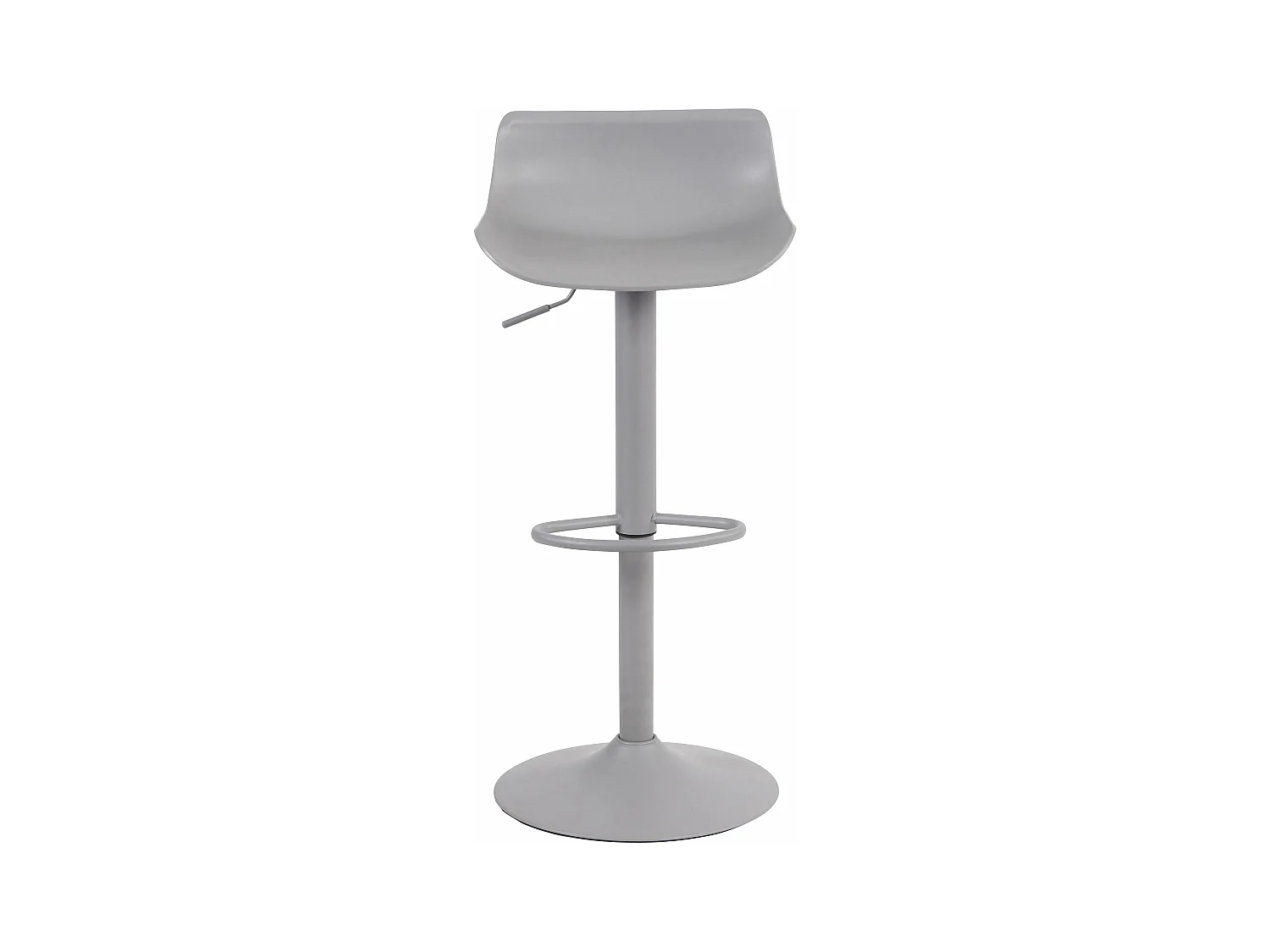 Tabourets de bar x4 métal grise 43 x 44 x 75 cm 10_0004499