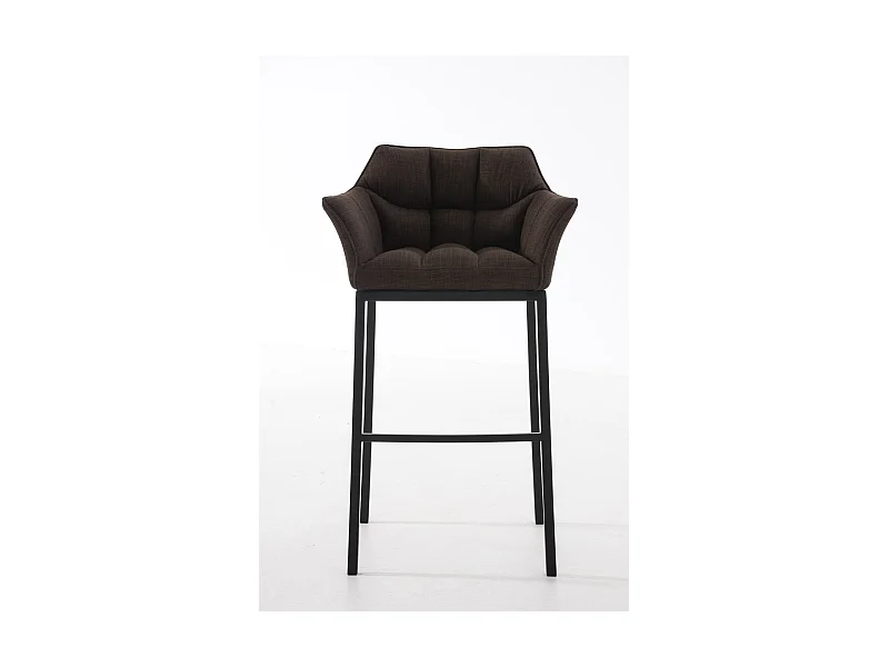 Tabouret de bar chaise métal marron 64 x 48 x 110 cm 10_0004702
