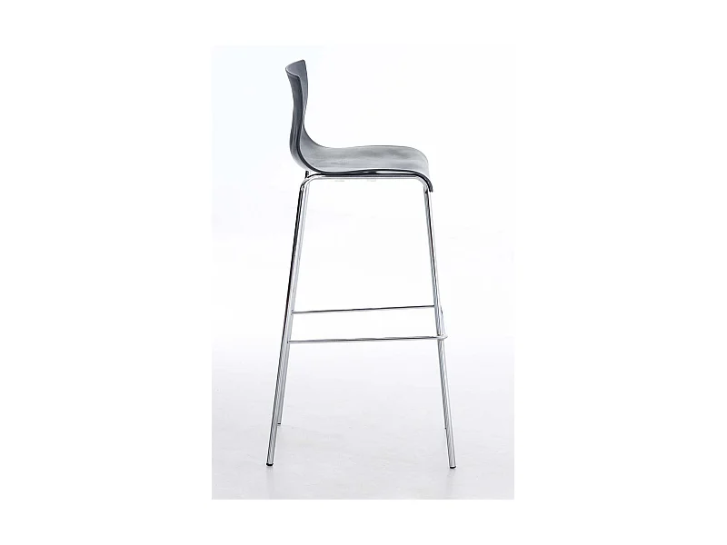 Tabouret de bar avec métal grise 43 x 48 x 100 cm 10_0004940