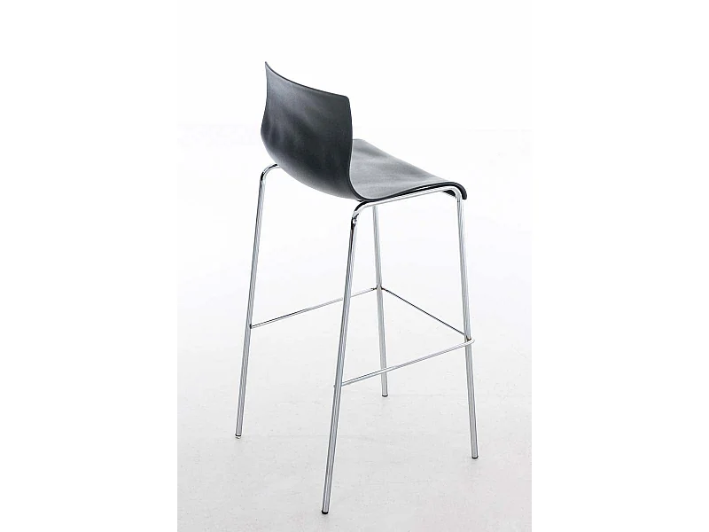 Tabouret de bar avec métal grise 43 x 48 x 100 cm 10_0004940