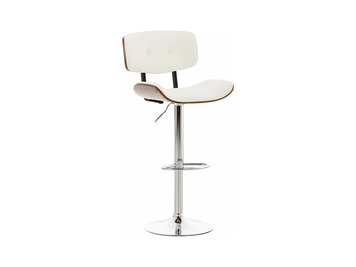 Tabouret de bar chaise métal marron 50 x 56 x 94 cm 10_0005375