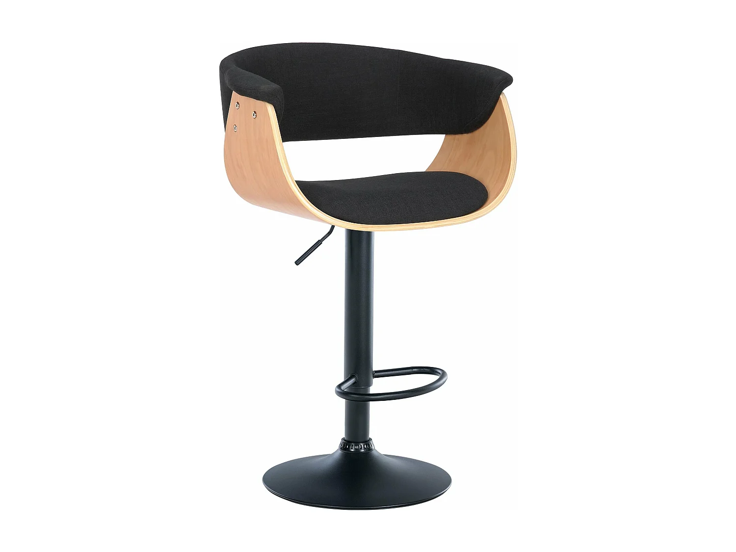 Tabouret de bar design métal marron 60 x 51 x 90 cm 10_0005454