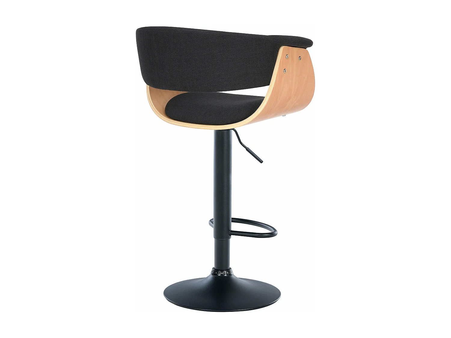 Tabouret de bar design métal marron 60 x 51 x 90 cm 10_0005454