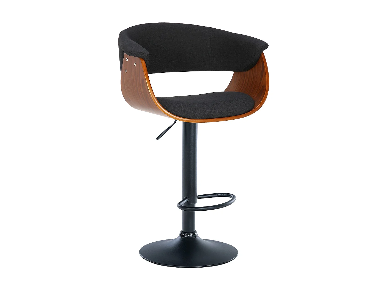 Tabouret de bar design métal marron 60 x 51 x 90 cm 10_0005453