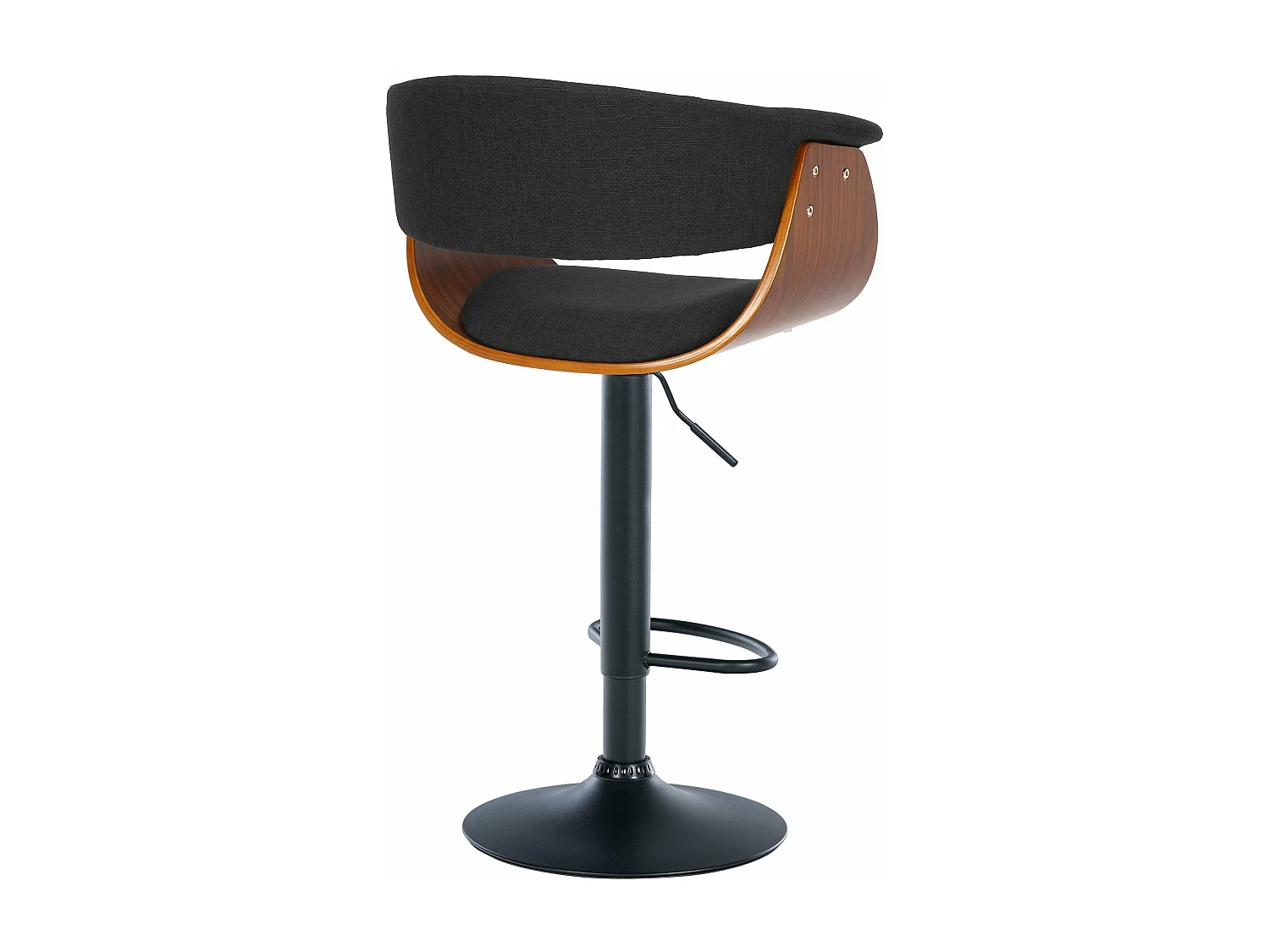 Tabouret de bar design métal marron 60 x 51 x 90 cm 10_0005453