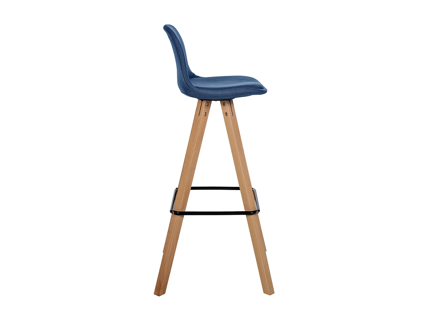 Tabouret de bar chaise bois bleue 38 x 44 x 99 cm 10_0004640