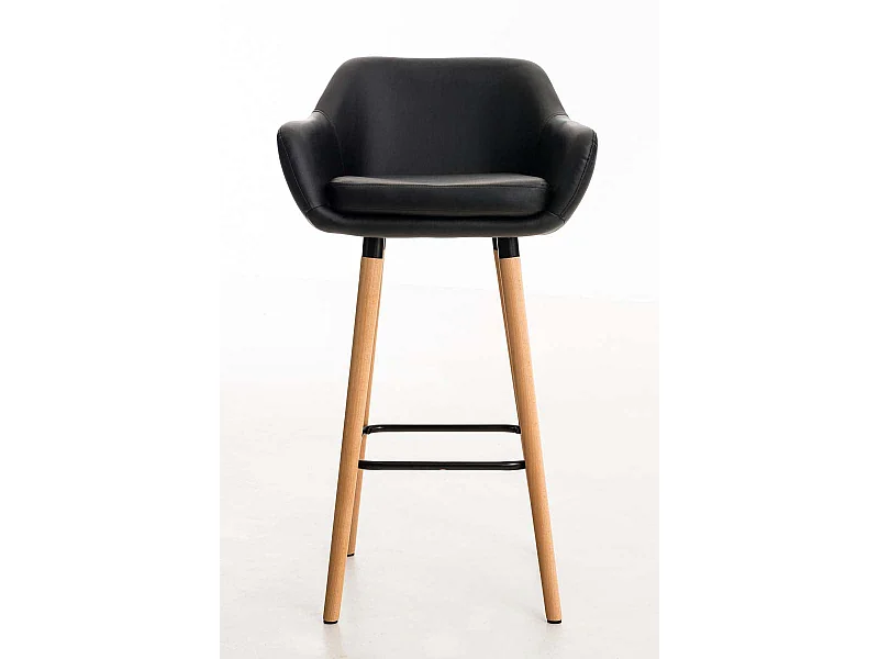 Tabouret de bar lounge métal marron 55 x 46 x 99 cm 10_0004908