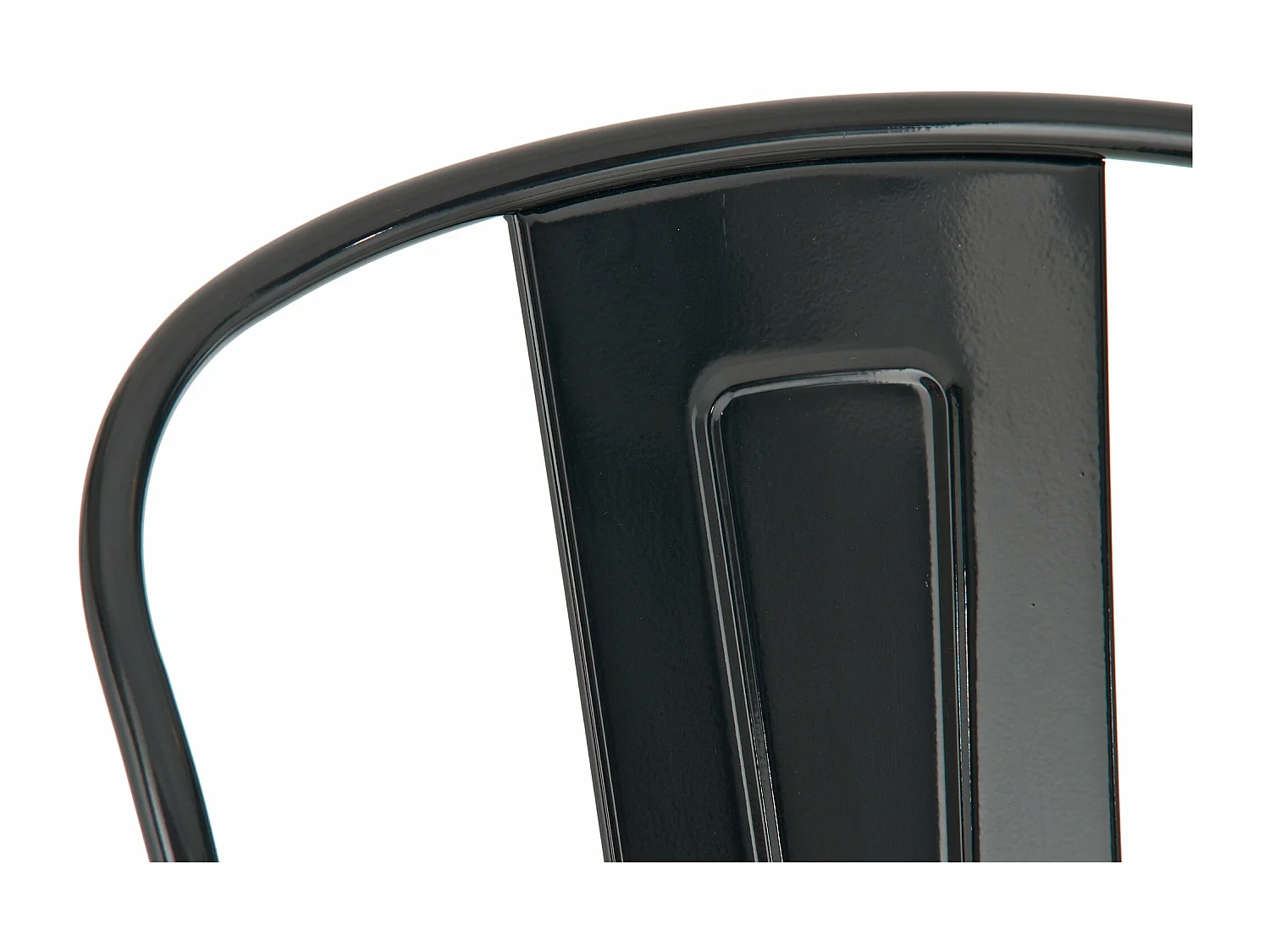 Lot de 4 tabourets métal argentée 44 x 52 x 115 cm 10_0004489